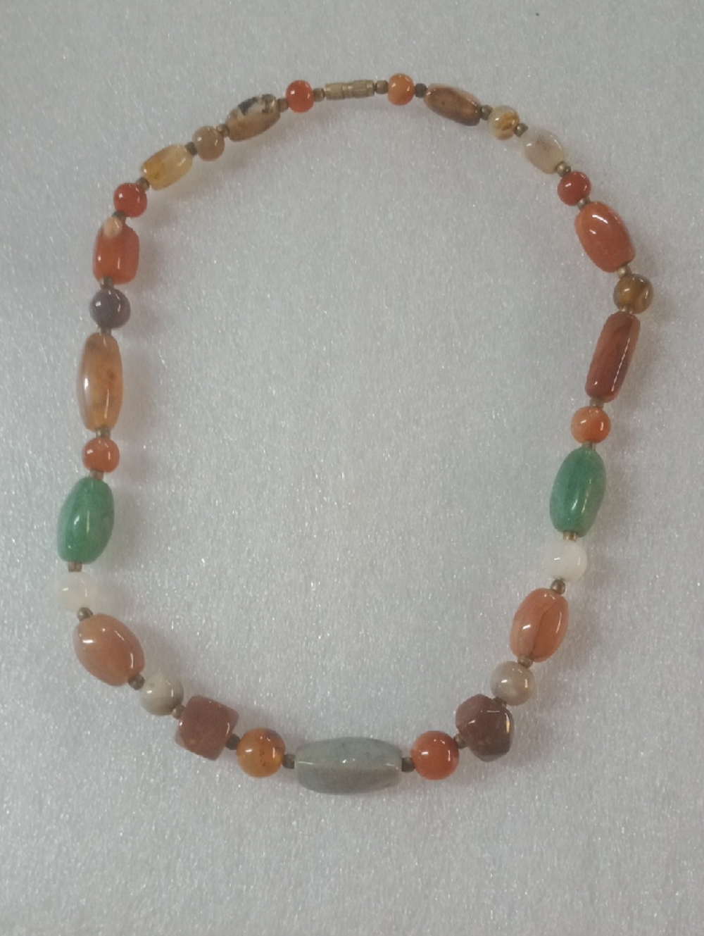 1960's Beggar Bead Necklace #A485